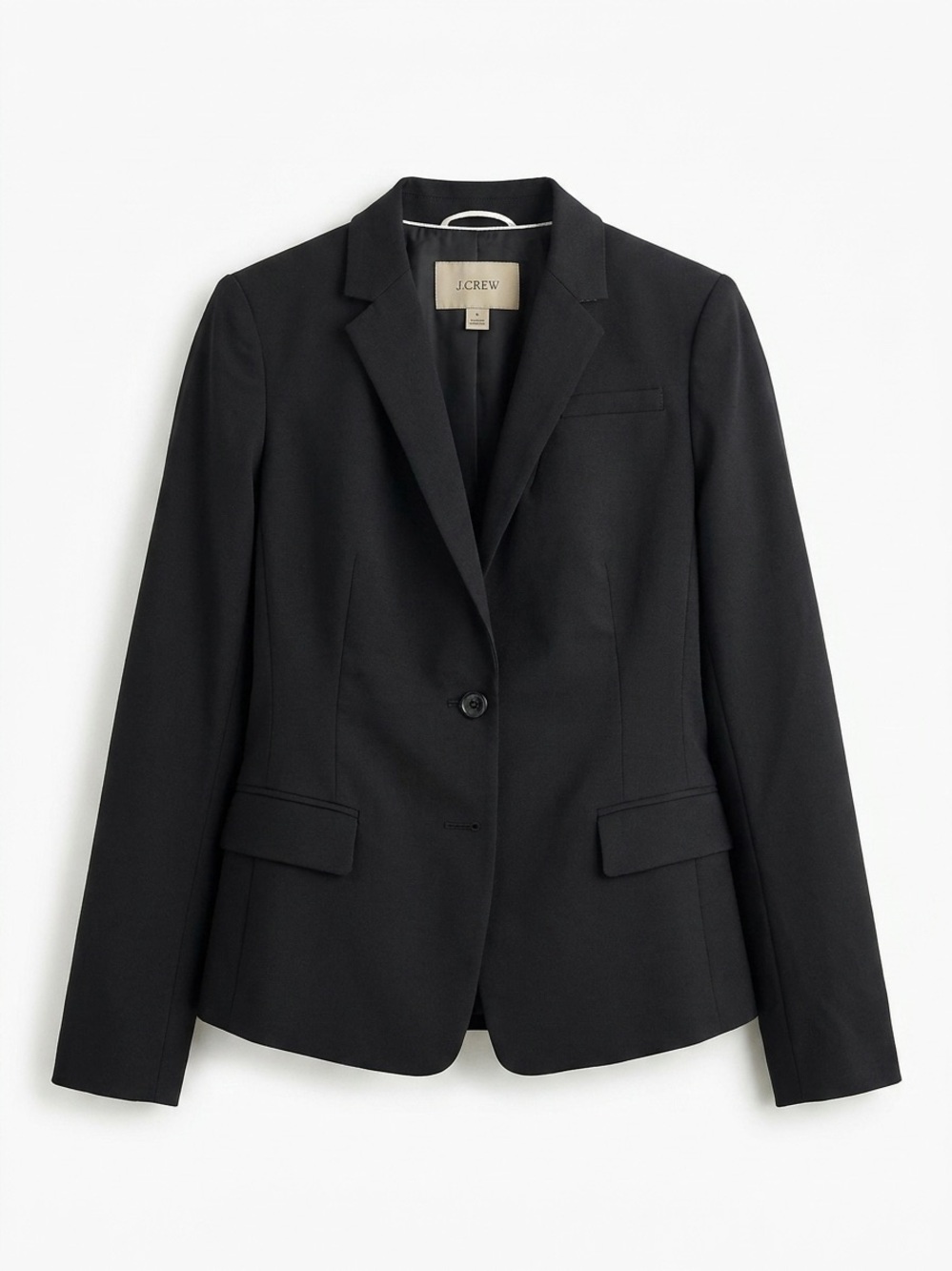 Banana‎ Republic Black Single-Button Tailored Blazer